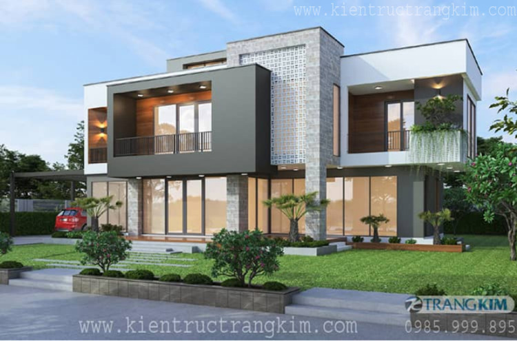 Đặc điểm của biệt thự mái bằng 2 Đặc điểm của biệt thự mái bằng 2