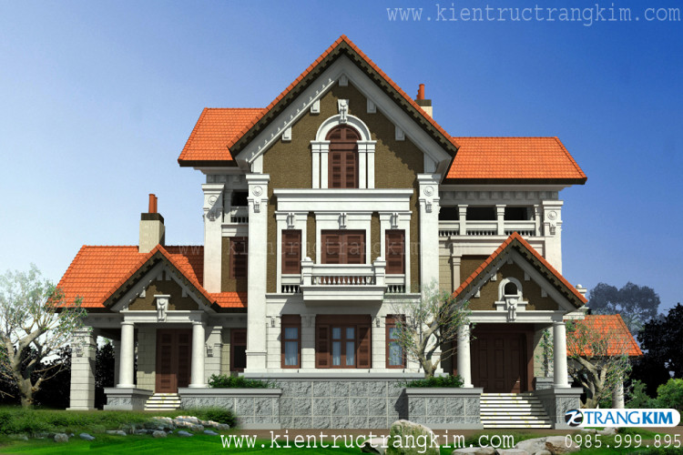 Chia sẻ kinh nghiệm thiết kế biệt thự mái Thái 3 tầng đầy đủ, chi tiết 1 Chia sẻ kinh nghiệm thiết kế biệt thự mái Thái 3 tầng đầy đủ, chi tiết 1