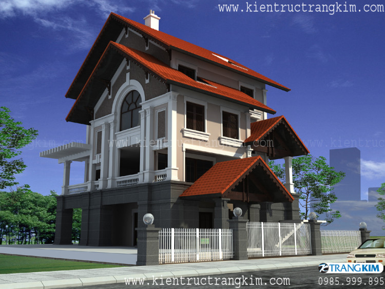 Gợi ý một số mẫu thiết kế mái Thái cho biệt thự sang trọng  2 Gợi ý một số mẫu thiết kế mái Thái cho biệt thự sang trọng  2