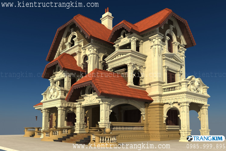 Chia sẻ kinh nghiệm thiết kế mái Thái biệt thự sang trọng  1 Chia sẻ kinh nghiệm thiết kế mái Thái biệt thự sang trọng  1