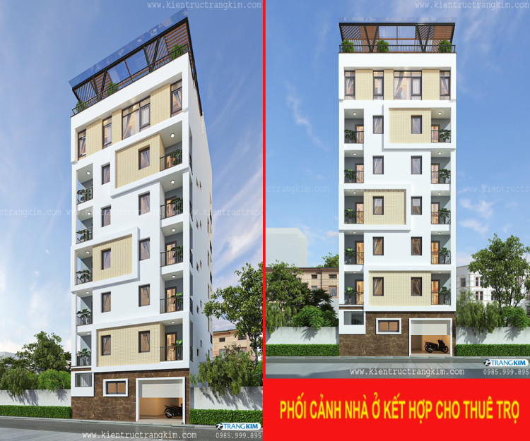 Hai tòa nhà hiện đại với kiến trúc đối xứng, nổi bật giữa bầu trời xanh.