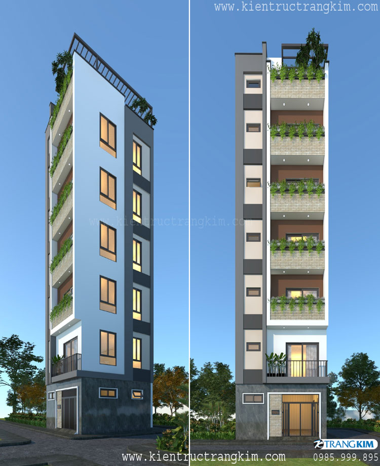 Hình ảnh phối cảnh kiến trúc công trình 2