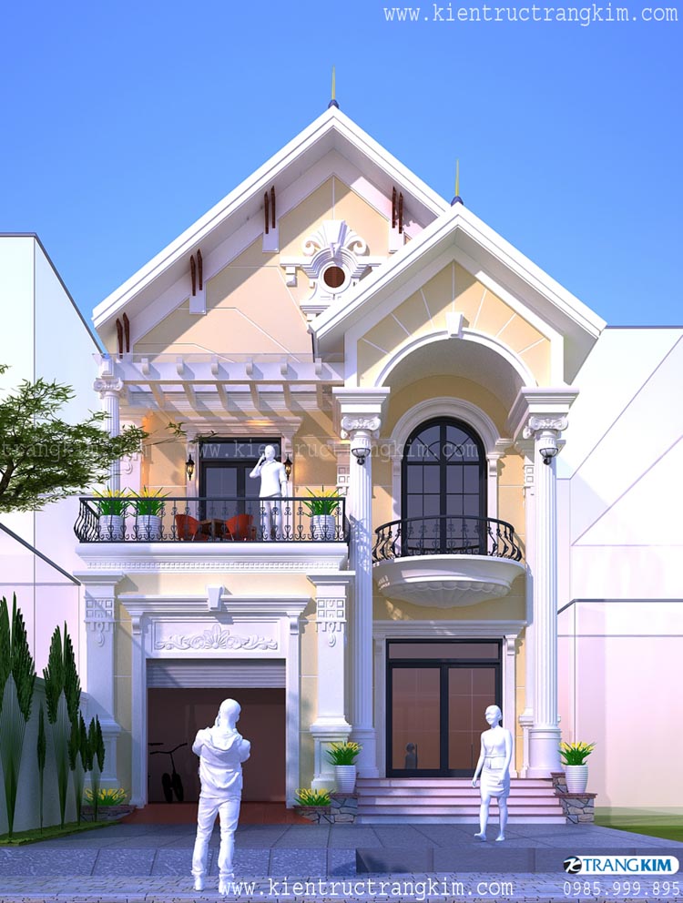 Hình ảnh phối cảnh kiến trúc công trình 2 Hình ảnh phối cảnh kiến trúc công trình 2