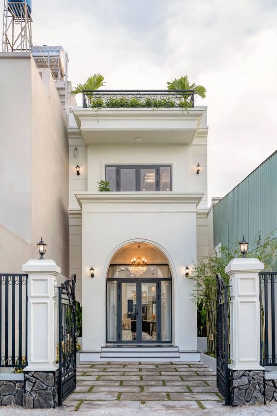 Thiết kế nội thất và ngoại thất của căn biệt thự nhà phố 1