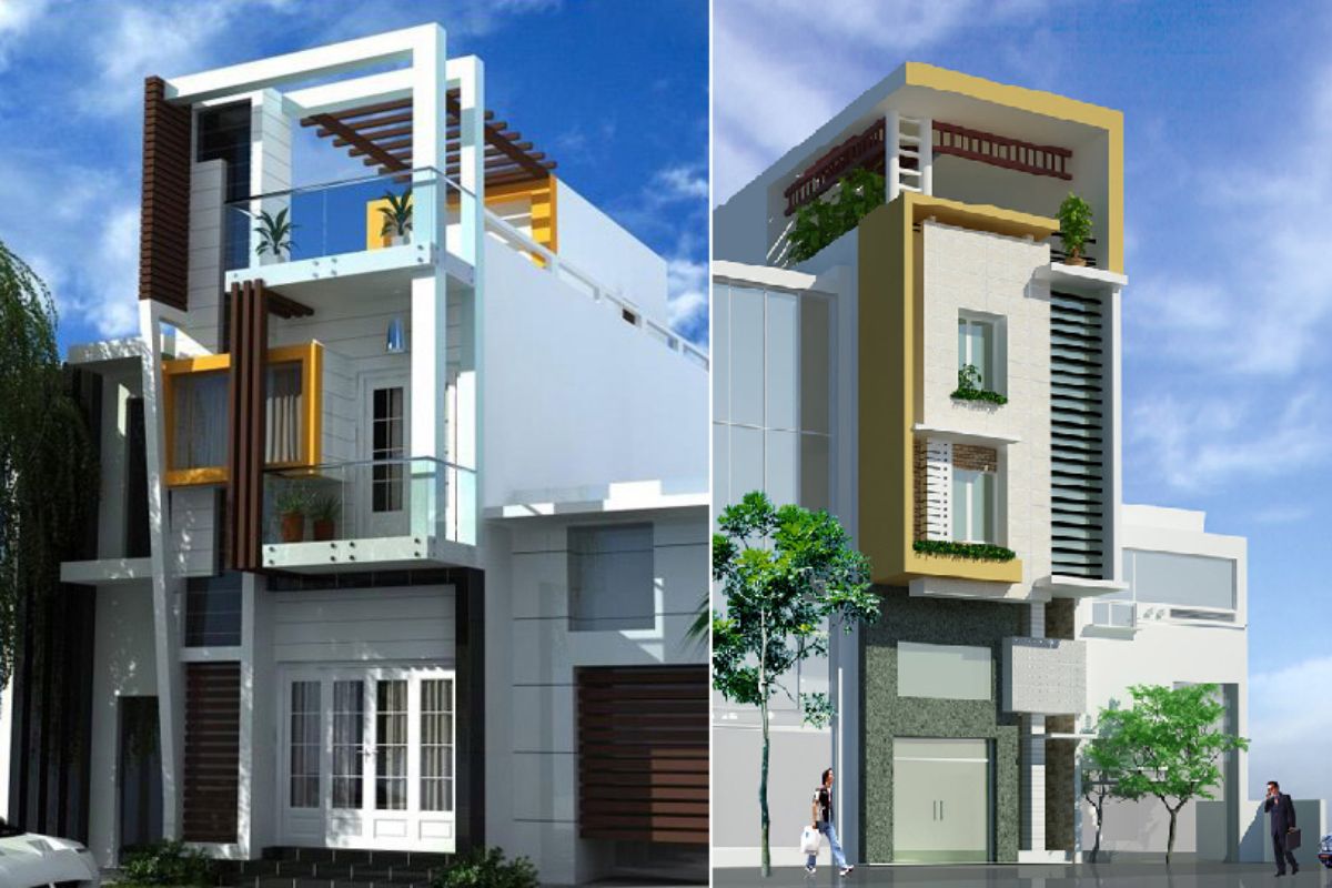 Quy trình thiết kế nhà phố độc đáo 3, 4, 5 tầng 1 Quy trình thiết kế nhà phố độc đáo 3, 4, 5 tầng 1