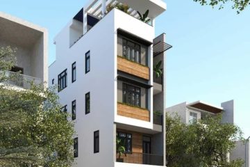 Biệt thự hiện đại với thiết kế kiến trúc độc đáo, sang trọng.