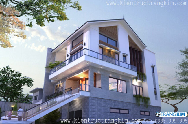 Ưu điểm nổi bật của biệt thự 3 tầng hiện đại 1 Ưu điểm nổi bật của biệt thự 3 tầng hiện đại 1