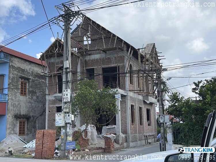Hình ảnh công trình trong quá trình thi công 1
