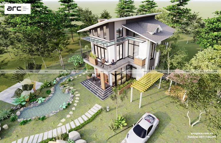Công ty thiết kế kiến trúc biệt thự nhà đẹp tại Hà Nội