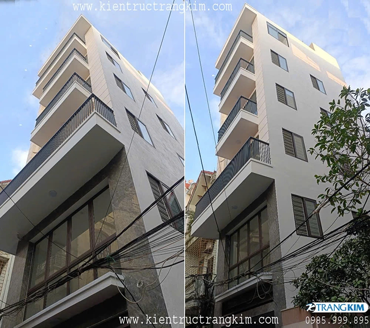 ảnh thực tế thi công nhà ống