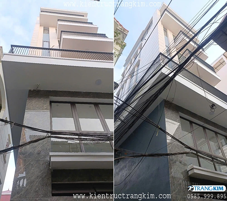 ảnh thực tế thi công nhà ống