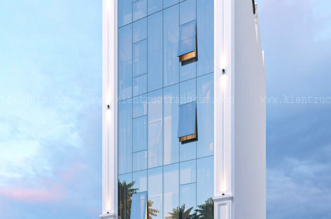 Mẫu nhà trọ cao t ầng phong cách hiện đại