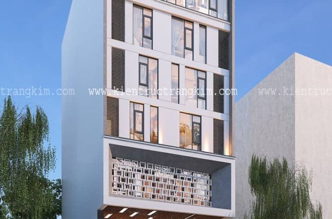 Thiết kế văn phòng, nhà cho thuê trọ kết hợp ở gia đình