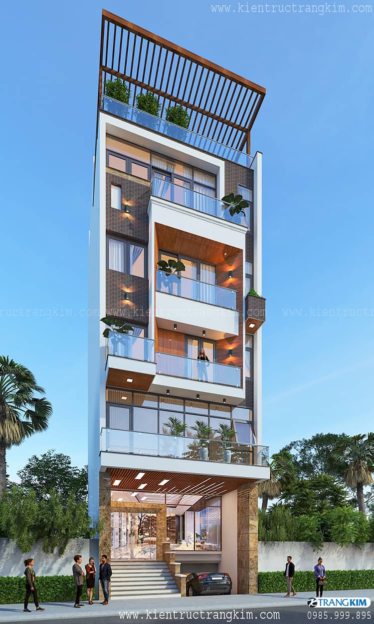 Tầm quan trọng thiết kế gara ô tô nhà ống hợp lý 3 Gara nhà ống giúp mang lại giá trị thẩm mỹ cho ngôi nhà