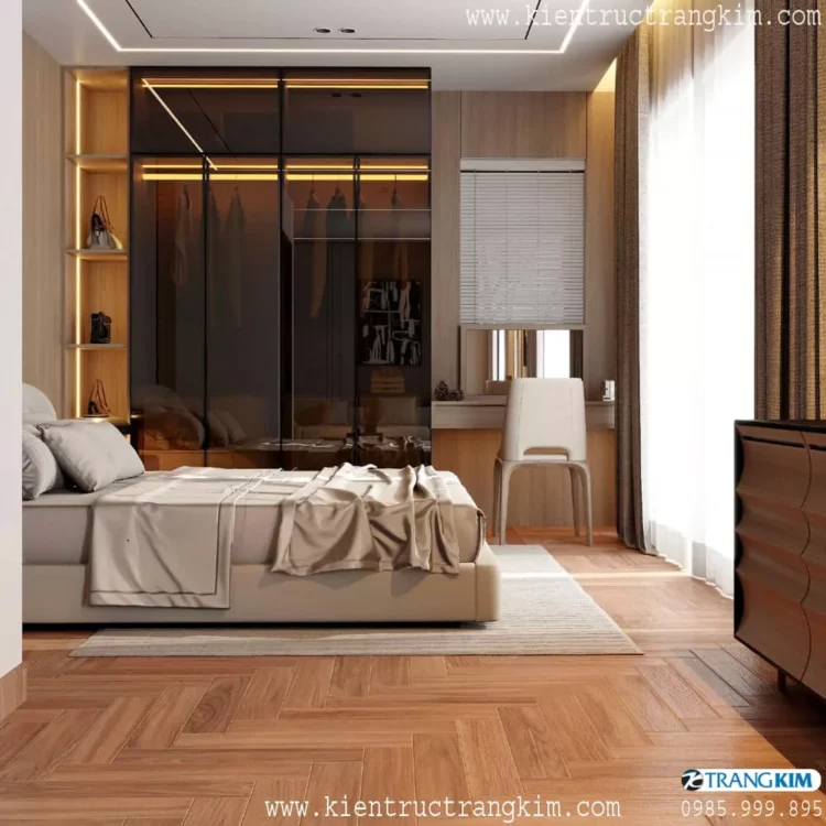 Nội thất phòng ngủ master tầng 2 4 Nội thất phòng ngủ master tầng 2 4
