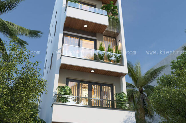 Thiết kế nhà ống kết hợp kinh doanh