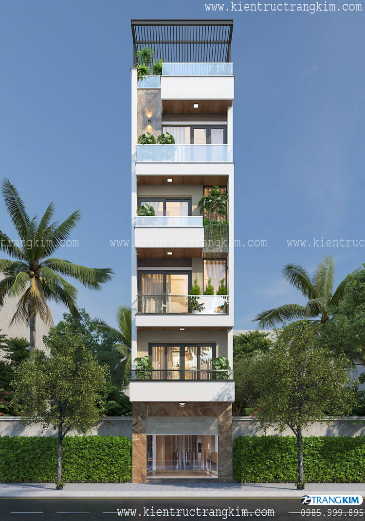 Thiết kế nhà ống kết hợp kinh doanh