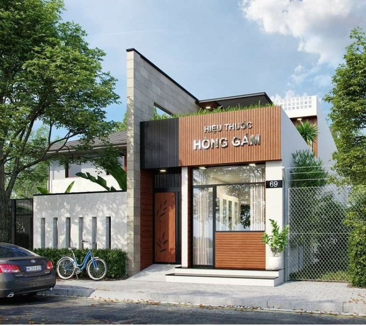 Tầng thượng kết hợp vườn cây xanh mát 1