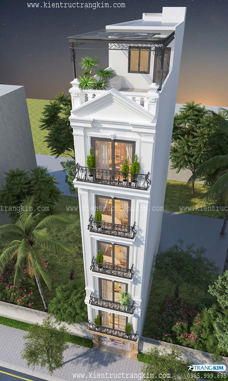 nhà ống làm văn phòng cho thuê kết hợp ở gia đình