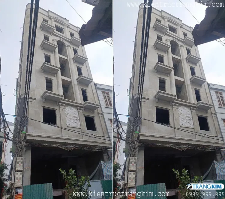 Hình ảnh công trình trong quá trình thi công 1