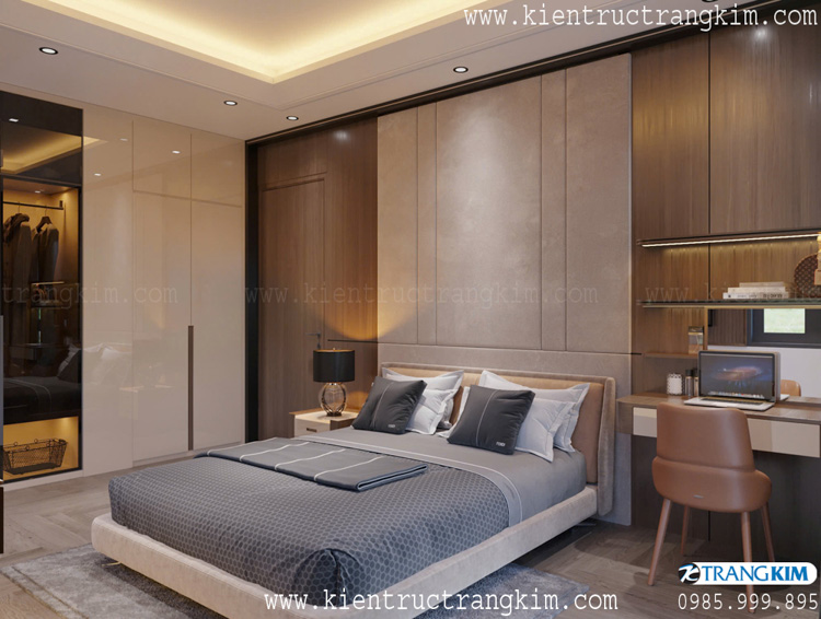 Phối cảnh nội thất phòng ngủ 1