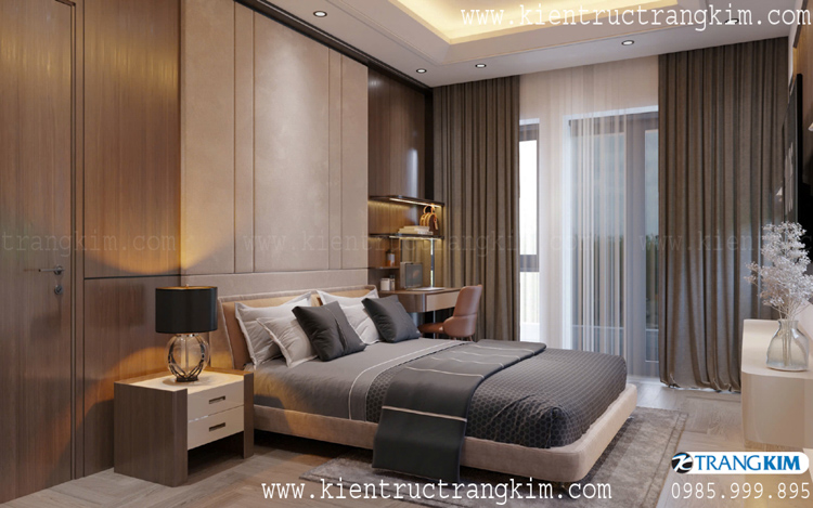 Phối cảnh nội thất phòng ngủ 2