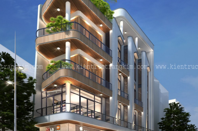 Thiết kế nhà góc 2 mặt tiền kinh doanh: Tối ưu không gian và công năng