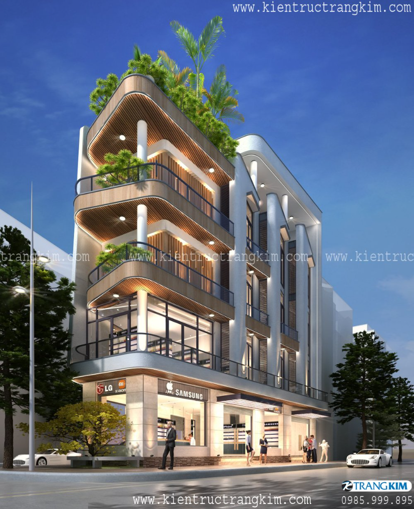 Thiết kế nhà góc 2 mặt tiền kinh doanh: Tối ưu không gian và công năng 1 Thiết kế nhà góc 2 mặt tiền kinh doanh: Tối ưu không gian và công năng 1