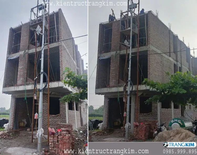 Hình ảnh thi công nhà nghỉ 4 tầng 1 tum 6 Hình ảnh thi công nhà nghỉ 4 tầng 1 tum 6