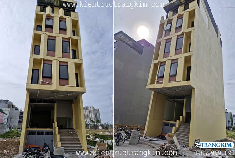 Hình ảnh nhà ống quá trình thi công thực tế 9