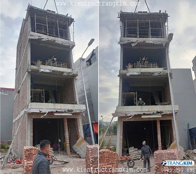 Hình ảnh công trình thực tế thi công 1 Hình ảnh công trình thực tế thi công 1