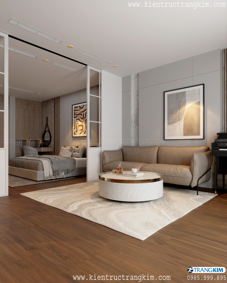 Nội thất phòng ngủ bố mẹ tầng 4 1 Nội thất phòng ngủ bố mẹ tầng 4 1