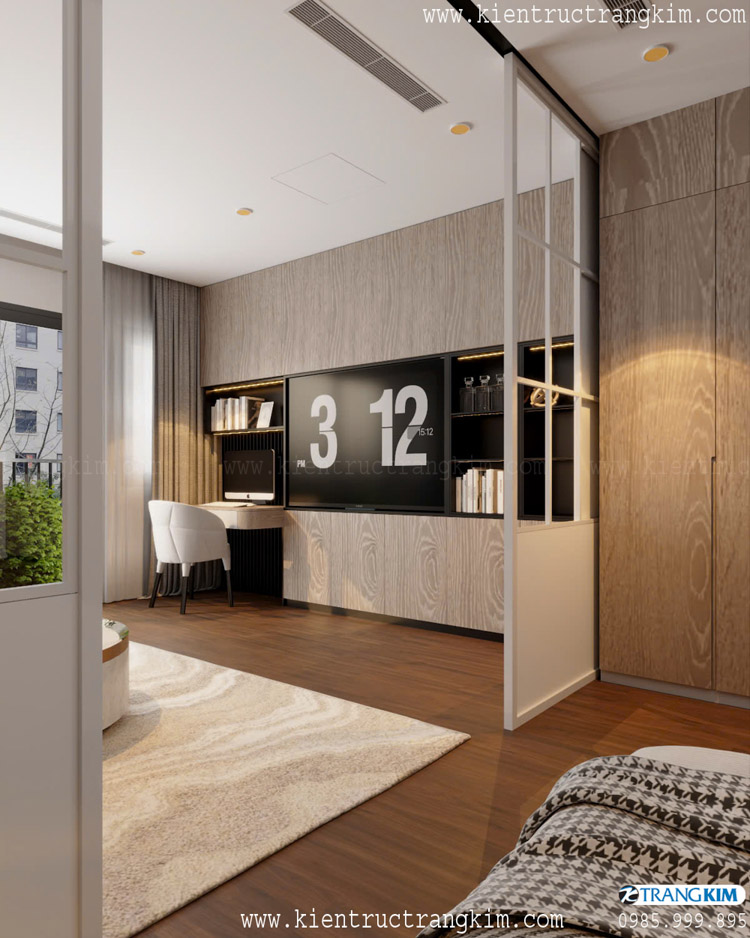 Nội thất phòng ngủ bố mẹ tầng 4 3 Nội thất phòng ngủ bố mẹ tầng 4 3