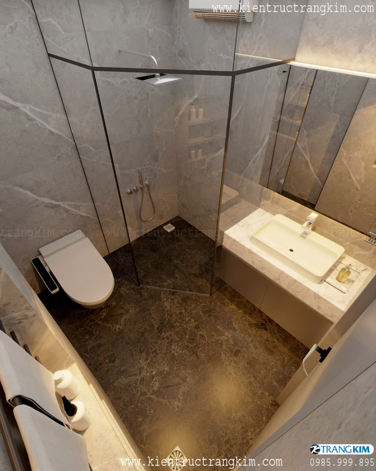 Nội thất phòng wc điển hình cho tầng 3, 4,5 1 Nội thất phòng wc điển hình cho tầng 3, 4,5 1