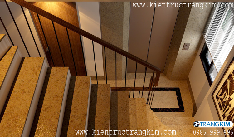 Thiết kế nội thất sảnh thang máy + thang bộ 5 Thiết kế nội thất sảnh thang máy + thang bộ 5