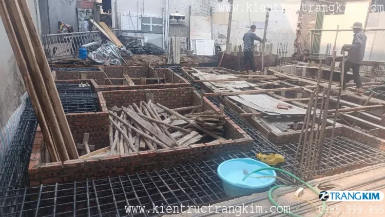 Hình ảnh công trình trong quá trình thi công 3