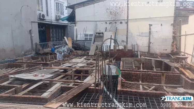 Hình ảnh công trình trong quá trình thi công 4