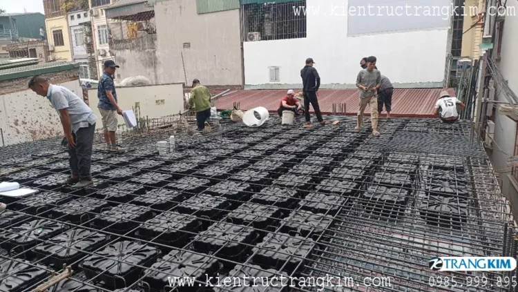 Hình ảnh công trình trong quá trình thi công 5