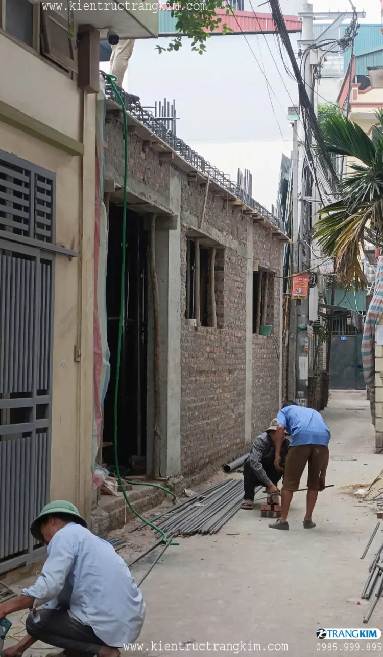 Hình ảnh công trình trong quá trình thi công 9