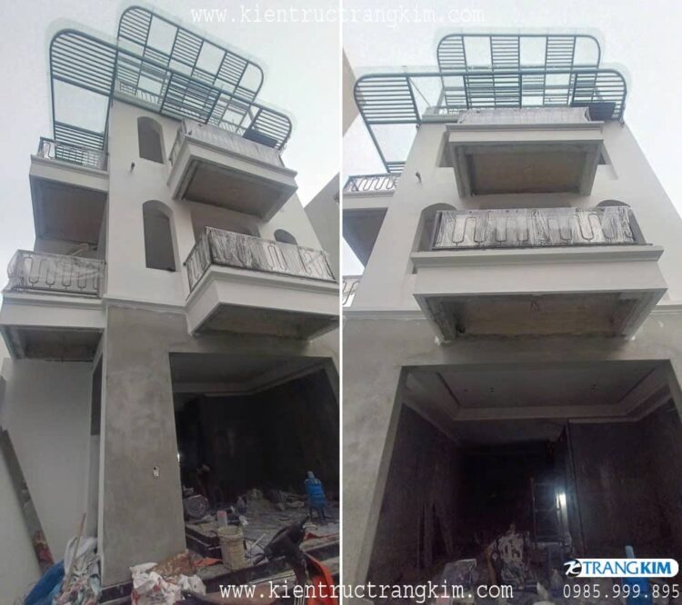 Hình ảnh thi công căn nhà 3 Hình ảnh thi công căn nhà 3