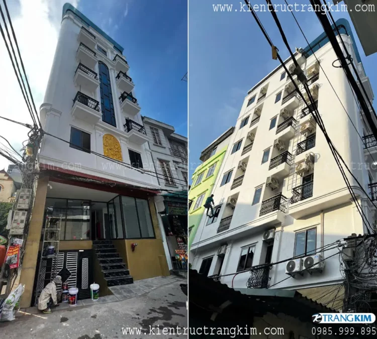 Hình ảnh công trình trong quá trình thi công 2