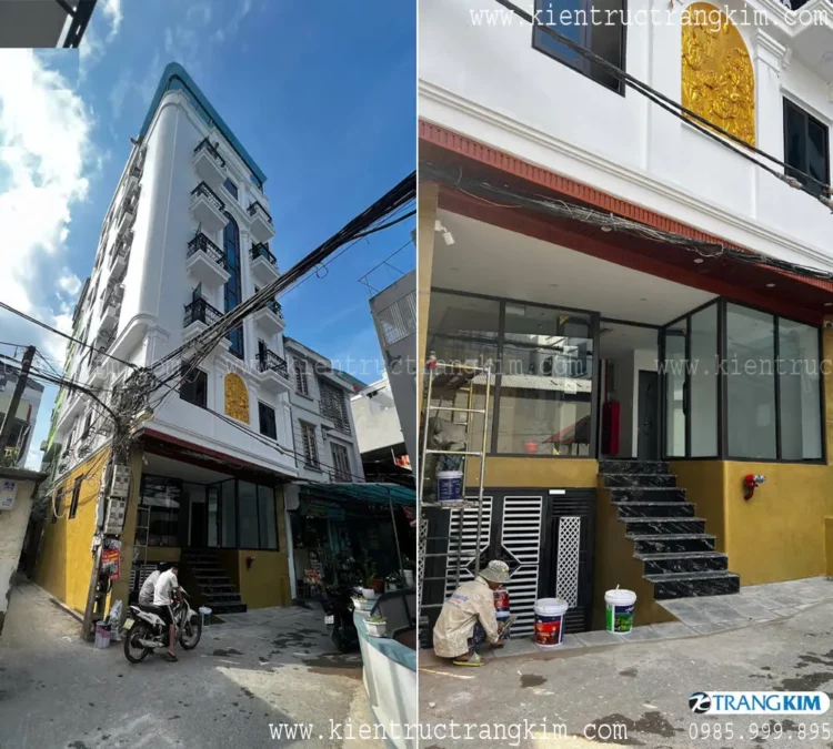 Hình ảnh công trình trong quá trình thi công 4