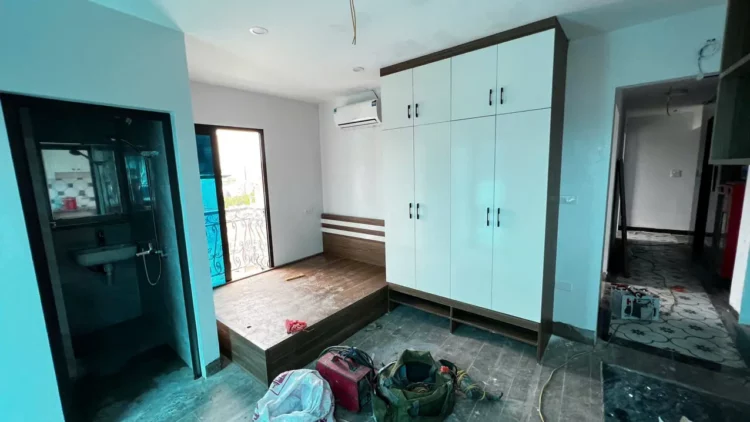 Hình ảnh quá trình thi công nội thất 8