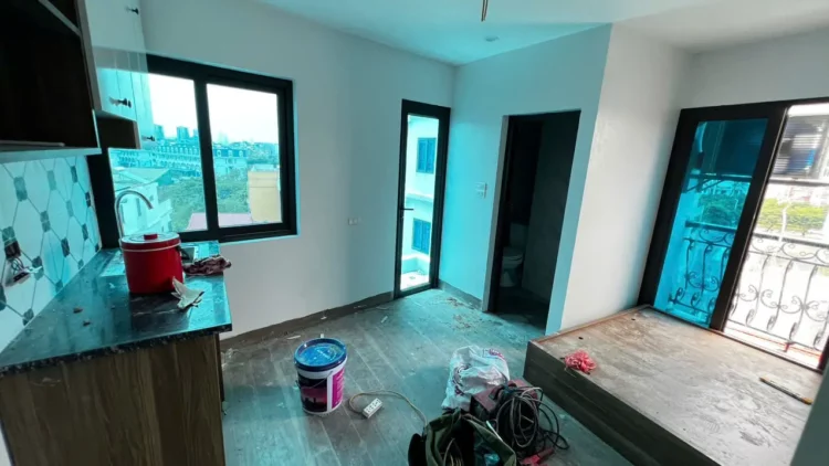 Hình ảnh quá trình thi công nội thất 9