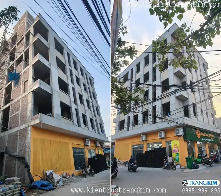 Hình ảnh quá trình thi công xây dựng phần thô 13
