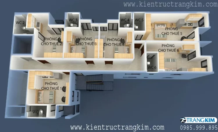 Hình ảnh phối cảnh kiến trúc công trình 10