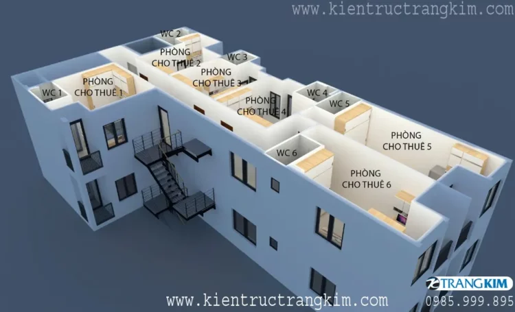 Hình ảnh phối cảnh kiến trúc công trình 11