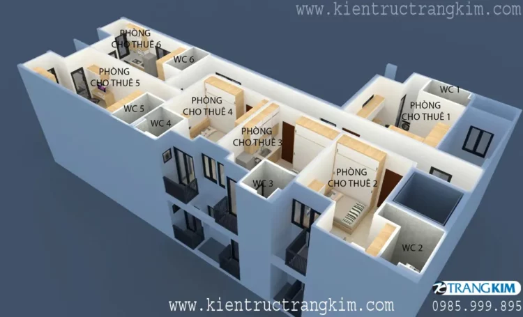 Hình ảnh phối cảnh kiến trúc công trình 13