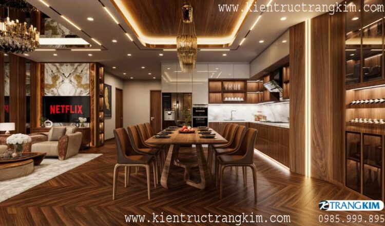 Nội thất phòng khách, bếp 4