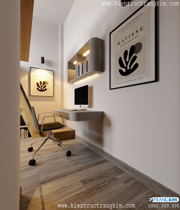 Nội Thất phòng cho thuê 02 2 Thiết kế nhà cho thuê 60m2 với 4 phòng khép kín